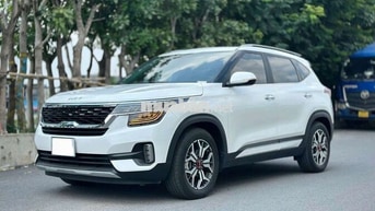Siêu phẩm KIA Seltos Premium 2022 Trắng 6.000 km