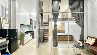 CHDV RỘNG 40m2 DẠNG DUPLEX 2 KHÔNG GIAN NGỦ Ở ĐƯỢC 4 NGƯỜI GẦN HUIT.