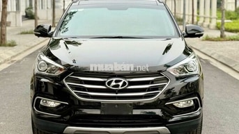 Hyundai Santafe 4wd 2018 Xăng 82000 km Đen