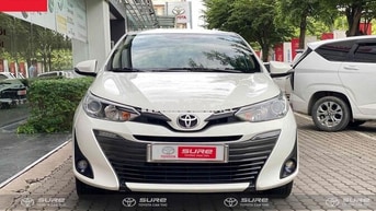Toyota Vios G 2018 Trắng Tự động 132.000 km
