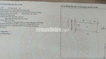 Đất ở 142,8m2 tại Phường Long Thành, tỉnh Đồng Nai