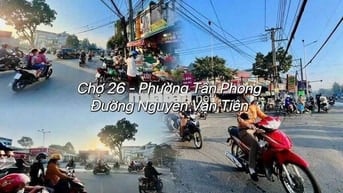 Lô đất 6x22 sổ riêng, thổ cư, đường ô tô vi vu, dân cư đông đúc