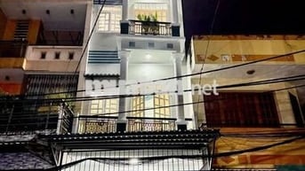 Cho thuê nhà mới .4×16m đúc 3 Lầu.Liên Khu 5-6  Bình hưng Hòa B. bt