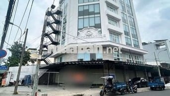CHO THUÊ TOÀ NHÀ 14X18(HẦM +7LẦU) SÀN TRỐNG SUỐT CÓ THANG MÁY 