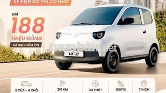 🚘VinFast VF2 Xe điện đô thị 4 chỗ - Đặt cọc ngay🔥
