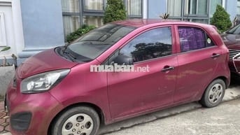 Kia Morning Van 2014 Tự động 1.0L Đỏ 22 vạn km