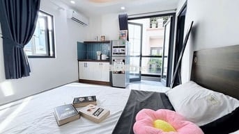 Mới khai trương!Căn hộ studio ban công Hoàng Hoa Thám-Full nội thất