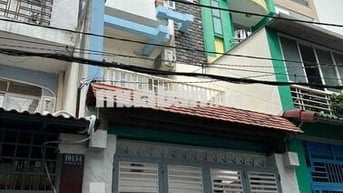 Bán nhà:4(nở hậu 4,3)x16,4lầu mặt tiền hẻm xe tải,Bắc hải,p.15,Q10,HCM