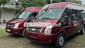 Ford Transit Luxury 2017 Đỏ 70000-80000 km