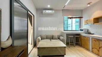 Cho thuê căn hộ dịch vụ 1 phòng ngủ ban công, gần tdtu, lotte , vivo