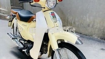 Honda Cub 50cc Vàng Kem Học Sinh Đi Học 