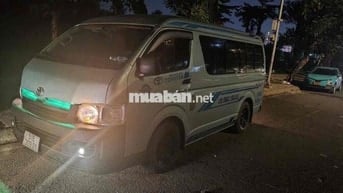 Toyota Hiace 2009 Dầu 6 chỗ 900kg Xanh ngọc