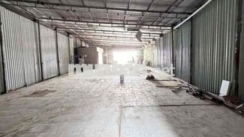 Cho thuê kho 385m2 Trống Suốt— Có văn phòng nền gạch men