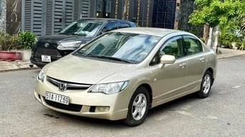 🚘 Civic 2008 Vàng cát 100.000km, siêu Đẹp