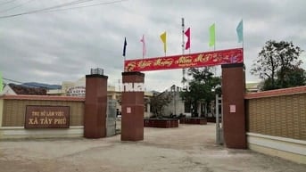 Bán lô đất đẹp đường thông ngay ủy ban xã tây phú 166m2 thổ cư đẹp