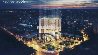 Căn hộ Saigon Skyview Quận 8 - 4 mặt tiền - 2-3PN giá tốt từ 60tr/m²
