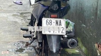 Xe máy Trung Quốc 50 up Xanh Trắng