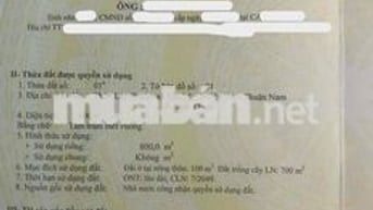 BÁN ĐẤT MẶT TIỀN QUỐC LỘ 1A - VỊ TRÍ KINH DOANH NGAY XÃ TÂN LẬP, TỈNH