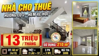 CHO THUÊ NHÀ | HƯƠNG LỘ 2  - BÌNH TRỊ ĐÔNG A - Q. BÌNH TÂN