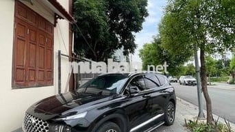 Hyundai Santafe 2023 2.2D dầu cao cấp Đen 23000 km