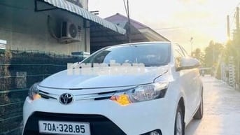 Toyota Vios E 2016 Số sàn Trắng 92.622 km