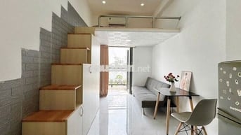 Phòng Gác cao-Ban công-Full nội thất gần ĐH Văn Lang-Công Nghiệp 4,5tr