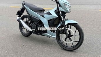 Suzuki Raider Xanh bạc Côn tay