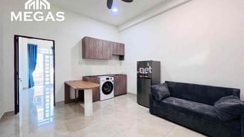 🌈CHO THUÊ CHDV🏡1PN 1PK 45m2💥BAN CÔNG - FULL NỘI THẤT📍GẦN CHỢ BÀ CHIỂU