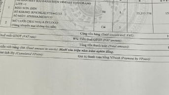 Tìm Giấy Tờ Phiếu kiểm định chất lượng xe máy Evogran