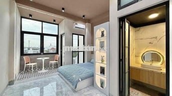 STUIDO BAN CÔNG FULL NỘI THẤT THIẾT KẾ HIỆN ĐẠI GẦN AEON TÂN PHÚ