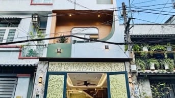 NHÀ ĐẸP CÓ PHÒNG NGỦ DƯỚI TRỆT - HẺM XE HƠI 7m Lê Văn Thọ, P14, GV