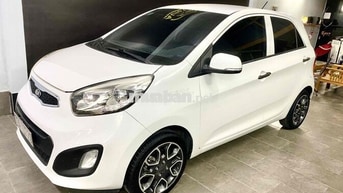 Kia Morning S 2014 Số tự động Trắng