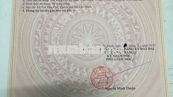cần bán gấp lô đất mặt tiền đường tỉnh 750