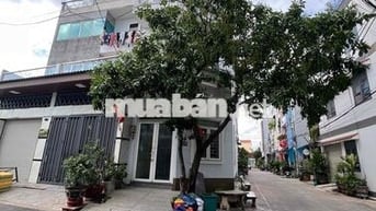 Cho Thuê Nhà DT 180m2 1Trệt 2Lầu 3Pn 3Wc Sân Thượng Hẻm Xe Tải Đậu