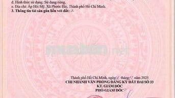 Ngộp bank giá chỉ 1ty cần bán gấp lô đất 146m2 cách biển phước hải 2km