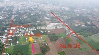 Đất Đông Hòa Hưng Thịnh lô 2 mặt tiền 12m Giá Chỉ 1T350