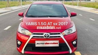 Toyota Yaris 1.5G AT 2017 Tự động Đỏ