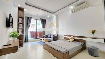🌈CHO THUÊ CHDV🏡1 PHÒNG NGỦ 40M2💥FULL NT - BAN CÔNG📍NGUYỄN VĂN ĐẬU