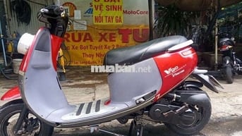 Xe tay ga Vmotor Vigo Đỏ, xám Xăng