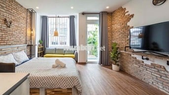 ✅Căn Hộ Studio Quận 1_Ban Công_Full Nội Thất_Dọn phòng 2lần/1tuần✅