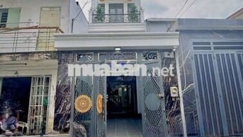 Nhà hẻm 1 sẹc lê văn quới 4x20m lửng 3 lầu hẻm 8m thông 5pn,5wc