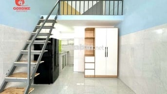 Phòng trọ gác cao full nội thất gần Chợ đầu mối hốc môn, ĐH HUFLIT