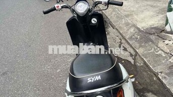 SYM Elite 50cc Xanh trắng Xe tay ga