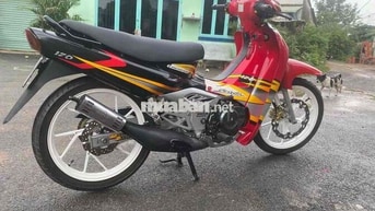 Suzuki Satria 120 6 số Đỏ Đen Vàng