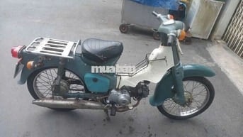 Honda Cub 50 Xanh Trắng
