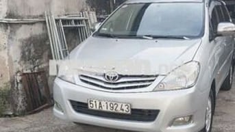 Toyota Innova G 2009 Số sàn Bạc