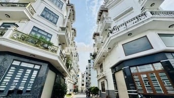 nhà đẹp full nội thất 4 x 14 có 4pn 5wc sân thượng