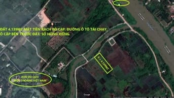 1,3 triệu/m2 !!! ĐẤT VEN SÔNG SÀI GÒN - XÃ AN PHÚ - HUYỆN CỦ CHI 