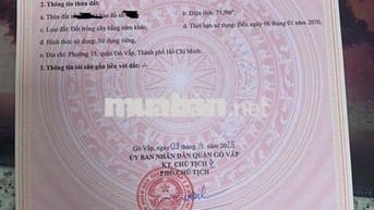 Đất 2 mặt tiền, hẻm xe hơi, sổ hồng riêng
