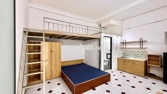 Cho Thuê Căn Hộ 1 Gác 1 Giường Full NT Rộng 25m2 Ngay CV Lê Thị Riêng